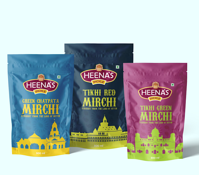Identity and Packaging Design - Heenas 