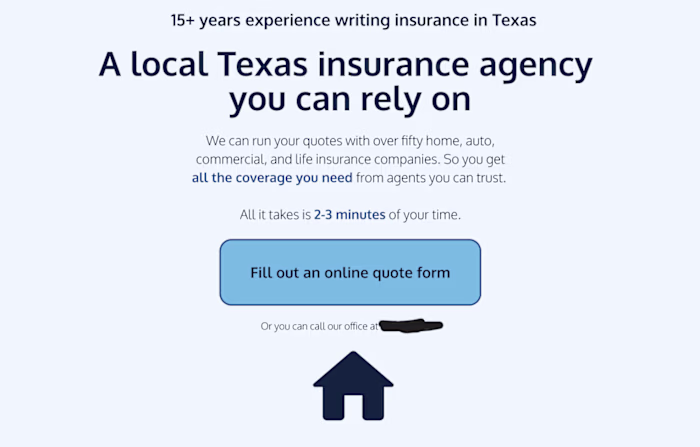 Website Copywriting | Local Insurance Agency