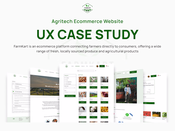 FarmKart - Agritech E-commerce Website Case Study