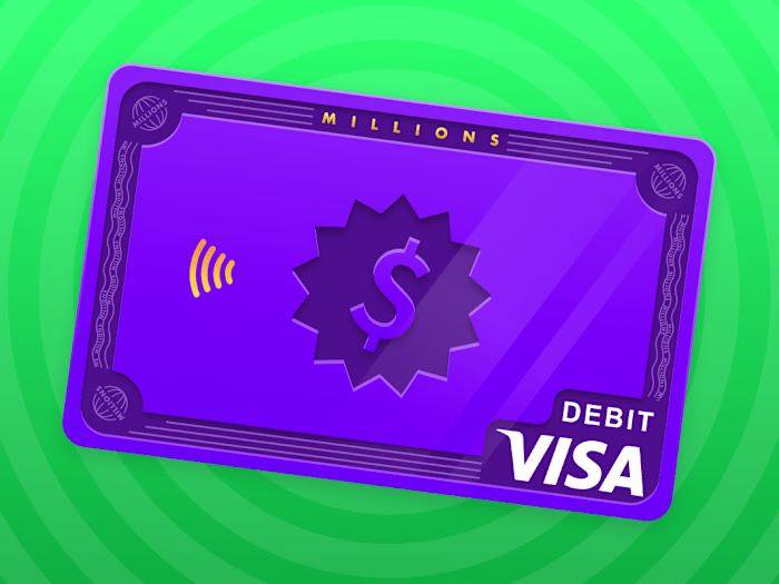 Turning debit cards into treasure chests