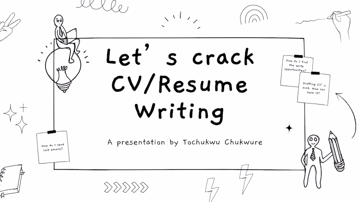 Resume Pitch Deck: CV, Cover Letter & Cold Email Strategies