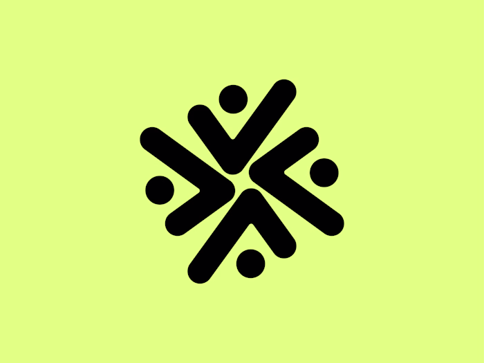 Modern Community Logo – Minimalist Branding