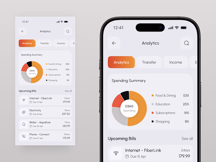 This project simplifies personal finance