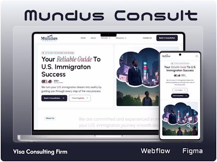 Design And Webflow Development For Mundus Consult