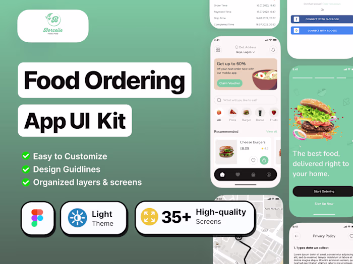 Barcelle  - Food Ordering App 