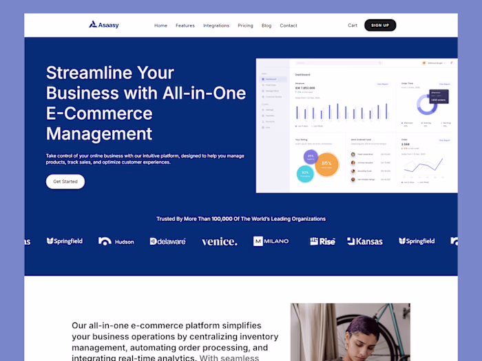 Saas Webflow Template