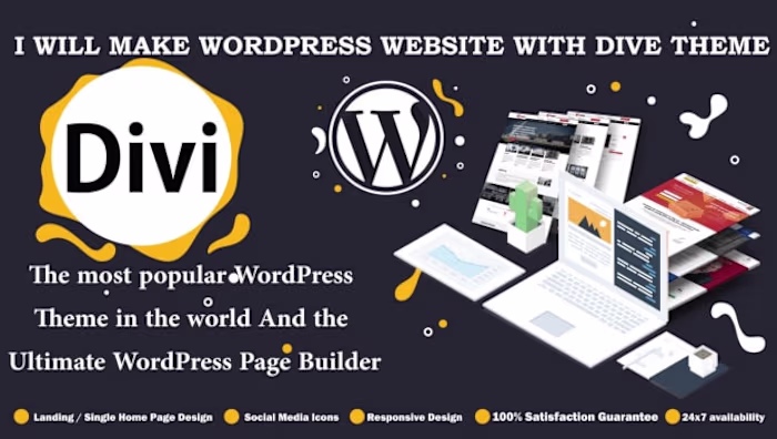 I will be divi expert for wordpress divi website, divi theme 1 …