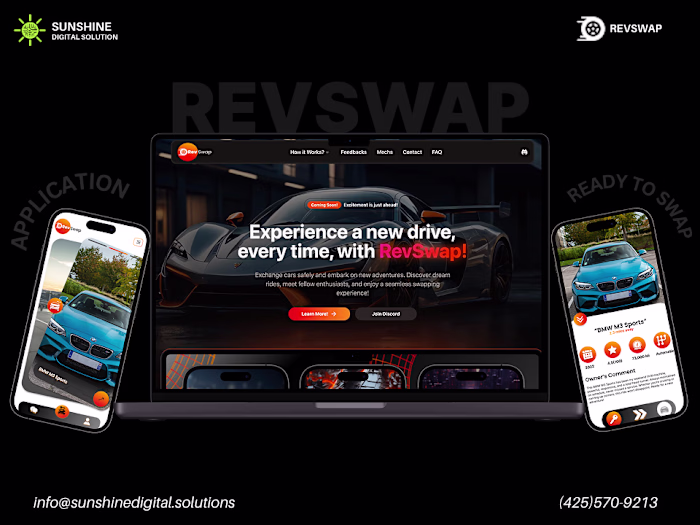 RevSwap Car-Swapping App Development