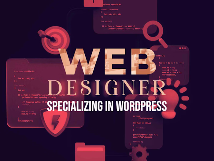 Freelance Web Designer Specializing in WordPress