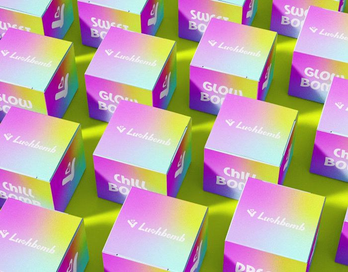 Lushbomb - Bathbomb Selfcare Branding