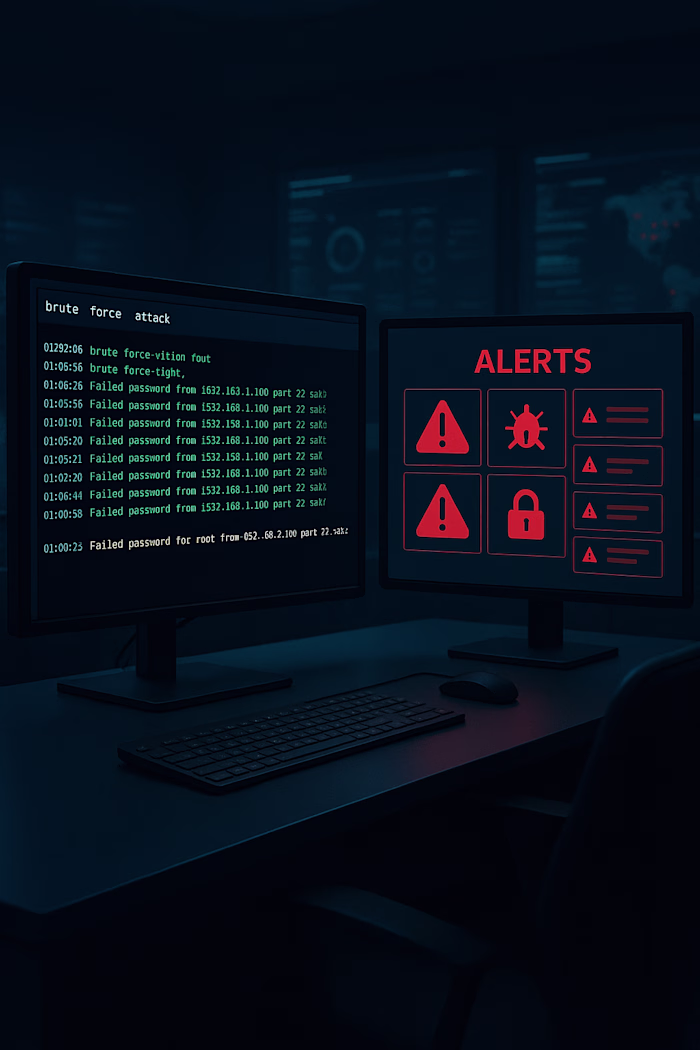 Responding to SSH Brute-Force Attacks in a Home Lab