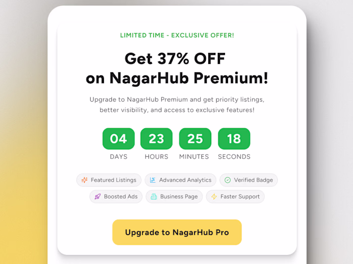 Exclusive Email Offer Design