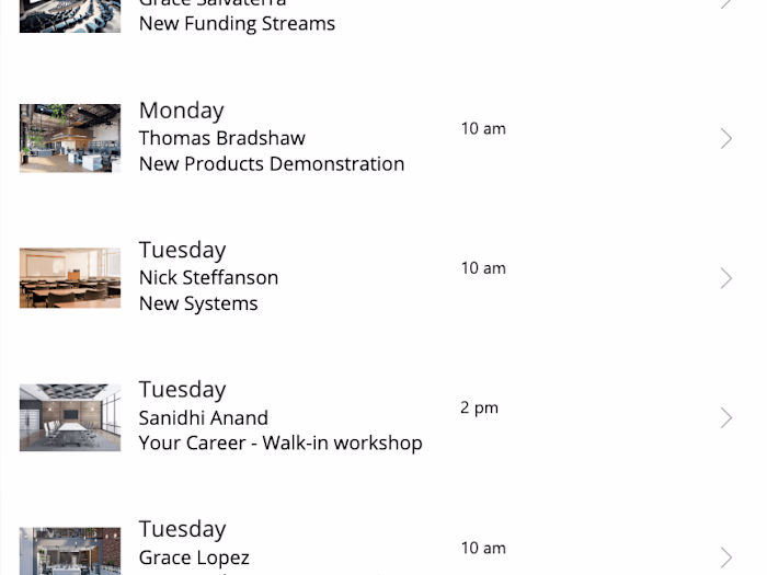 Employee Conference Planner App
