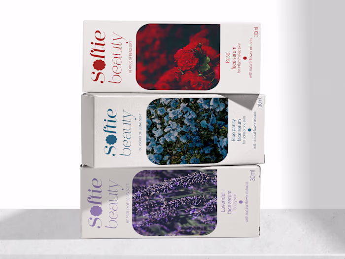 Softie beauty branding