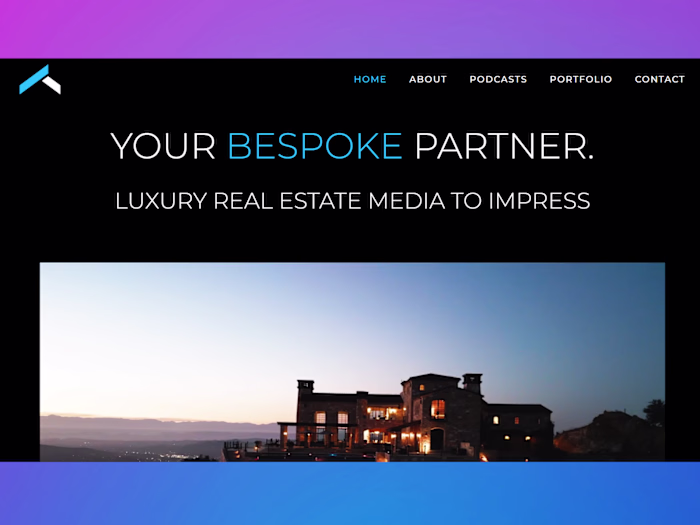Studio 910 - Palm Beach Real Estate Media Website Development