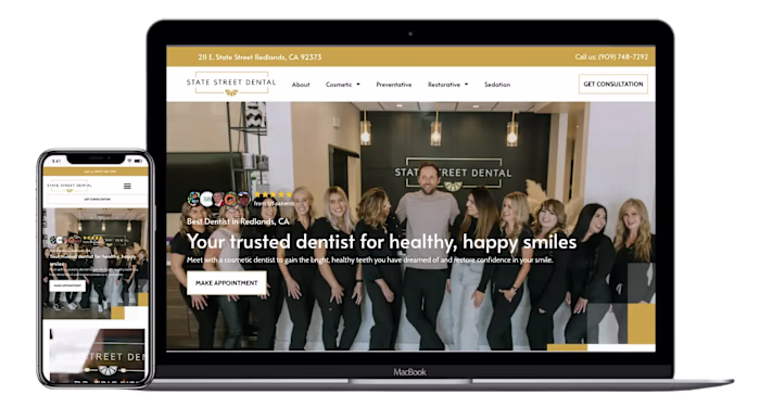 State Street Dental - Web Design Case Study