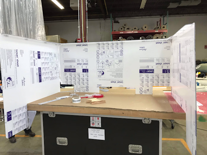 Custom Sneeze Guard Design