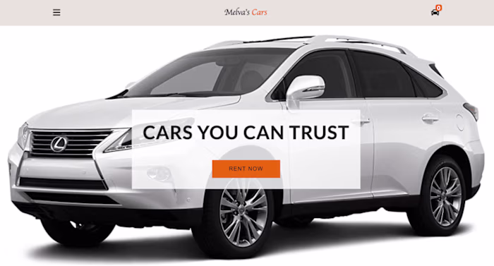 Car Rental App with Flutterwave Checkout