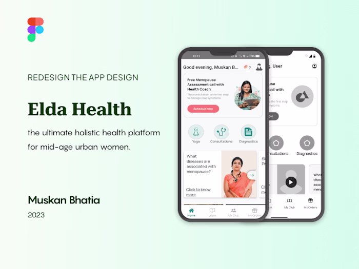 Elda Health - Research & Redesign 