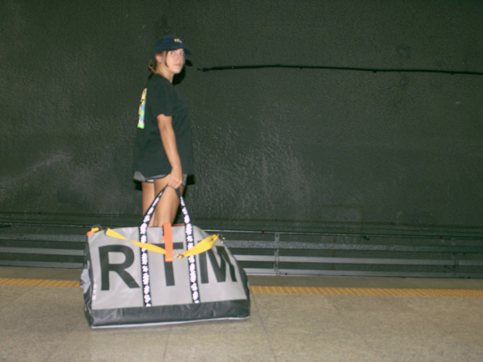 Fashion & Graphic Design: Sustainable Suitcase for RTM Festival