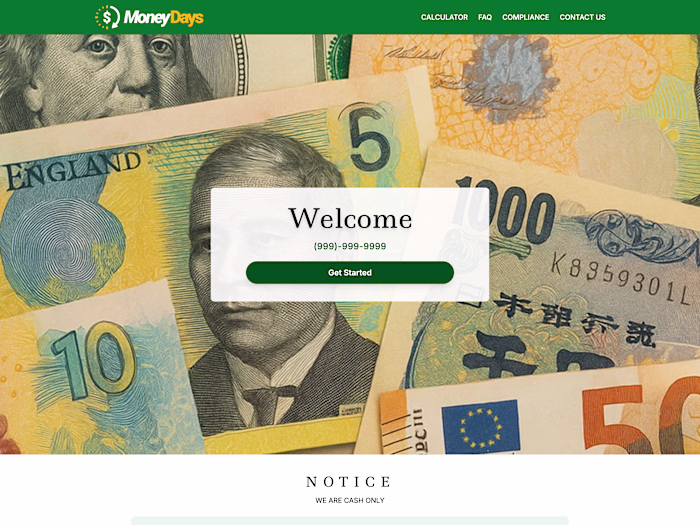 Money Daysis registered as a