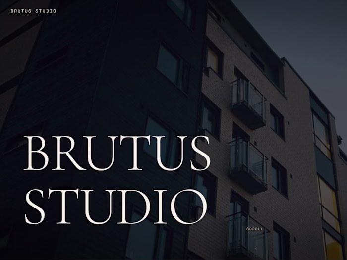 Brutus Studio is a concept