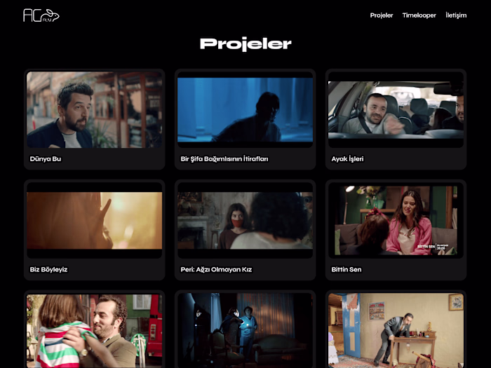 Film Production Website w/Framer