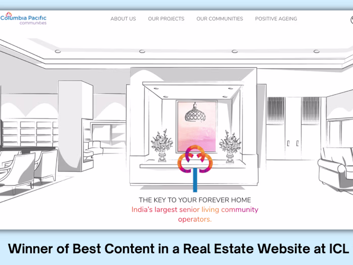 Award-winning Website Content