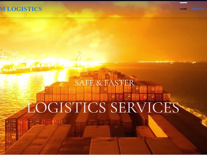 New World's Website Design for Ati Uttam Logistics company