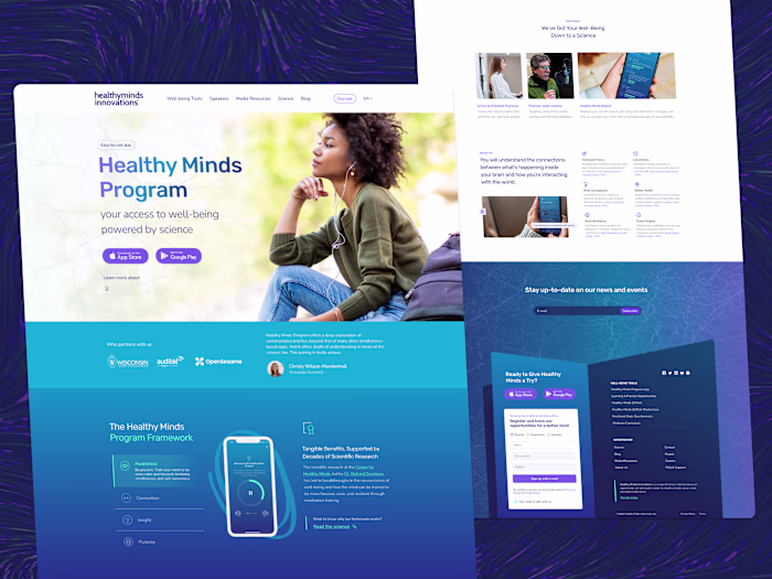 Healthy Minds Website