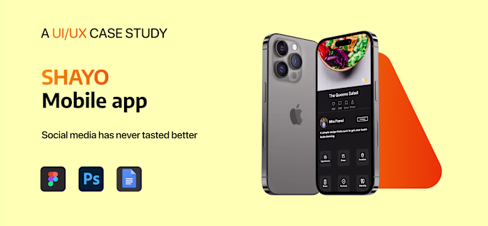 Social Media Has Never Tasted Better{UI/UX case study}