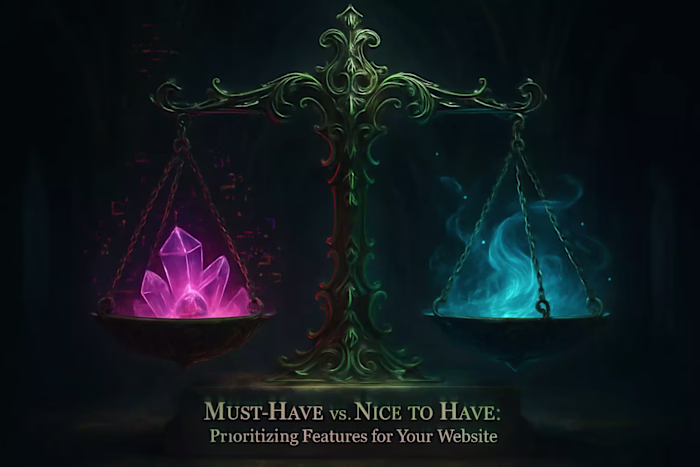 Must-Have vs. Nice-to-Have: Prioritizing Features for Your Website
