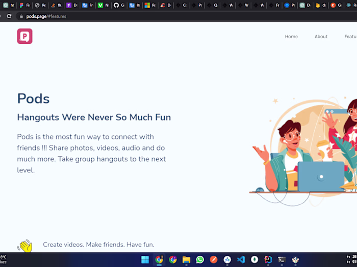 Pods - Chat application