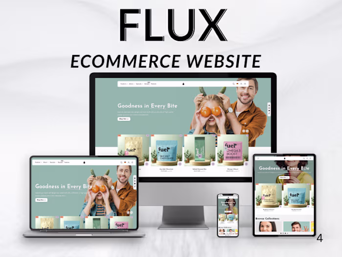 Flux E-commerce Website