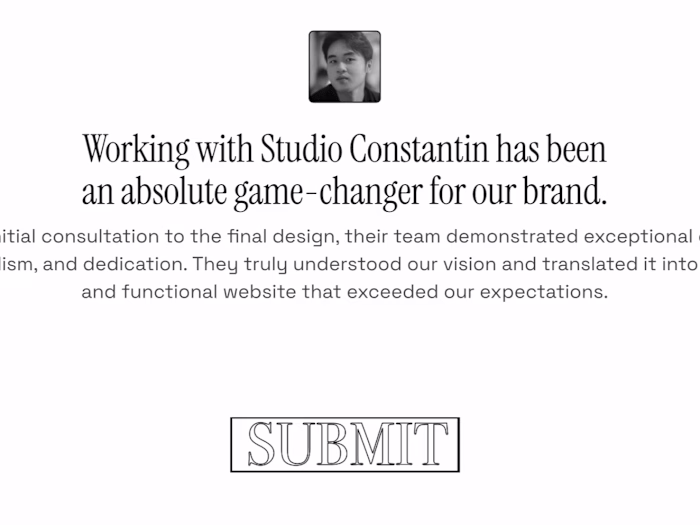 Interactive 3d button