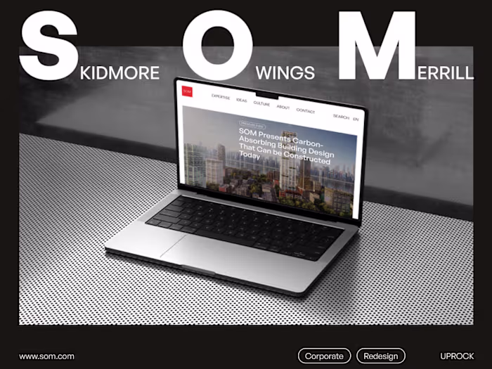 SOM | Corporate website redesign