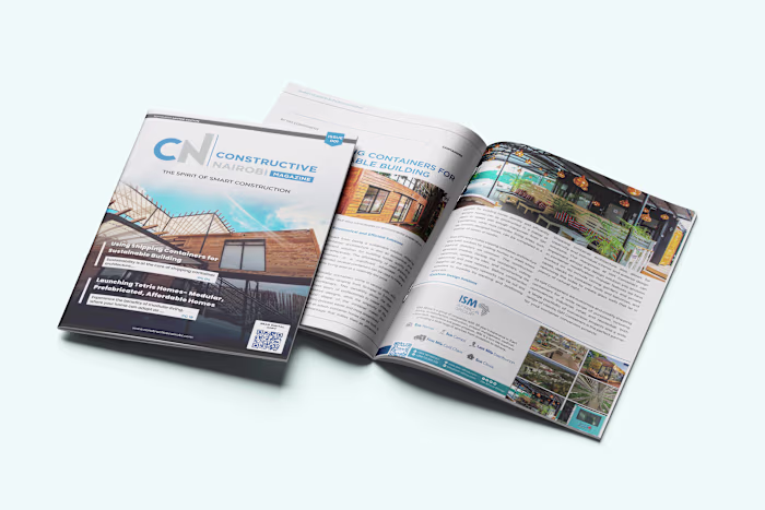 Construction Magazine Design both Digital and Print