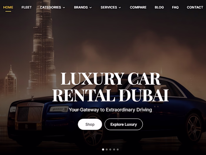 Elite Wheels Dubai: Luxury Car