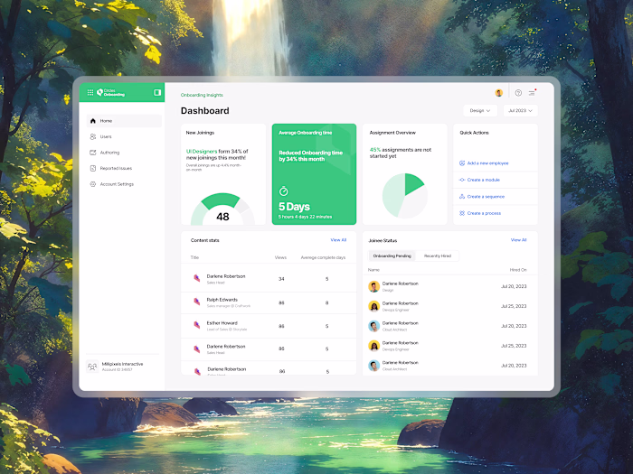 UX-Led Redesign of HRM & Onboarding Modules