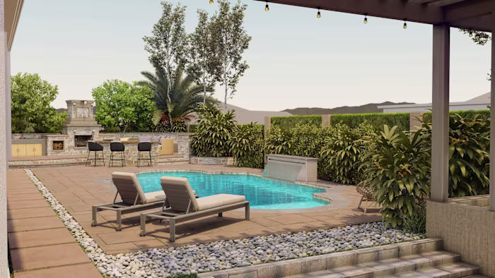 Swimming Pool Visualization