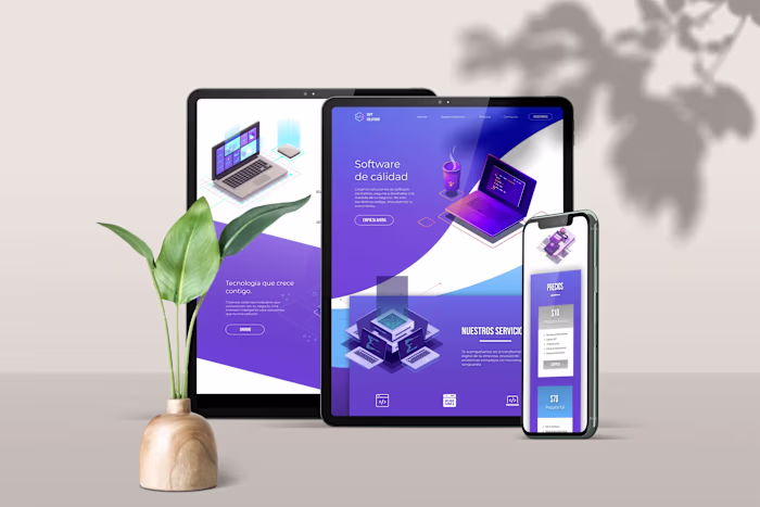 Tech Agency Website UI/UX Design | High-Impact Digital Website