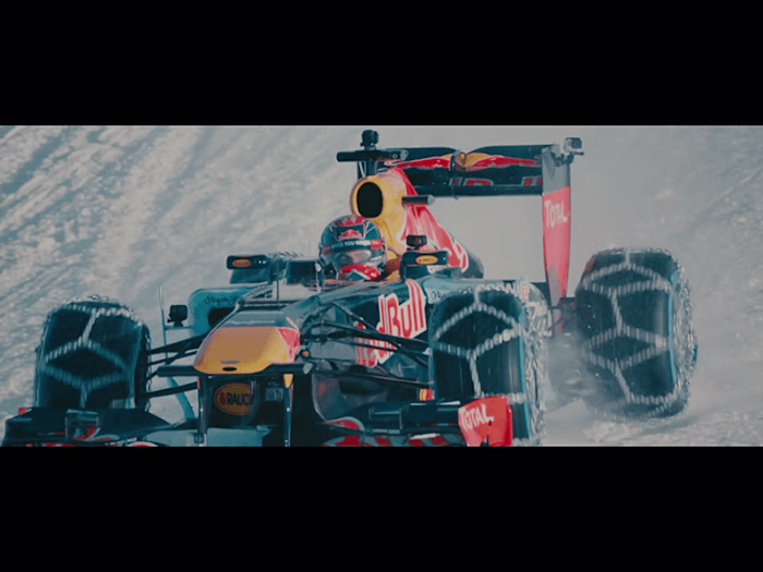 VFX/Editor for Red Bull Racing's christmas gala