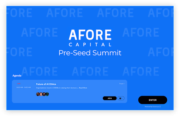 Afore Event Branding