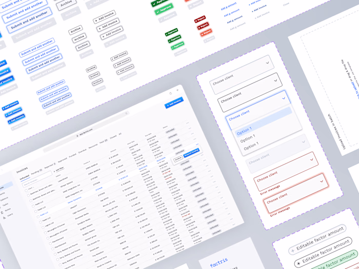 Factris design system