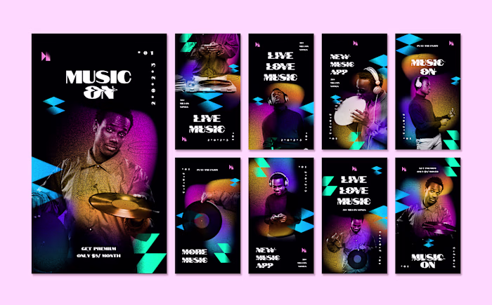 Social Media Template Design for Brand Awareness