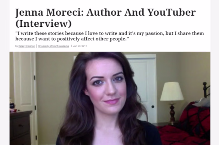 Odyssey - Author Jenna Moreci Article