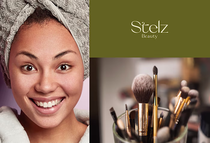 Stelz Beauty Brand Identity