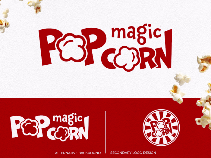 MAGIC POPCORN
🚀 Logo design &