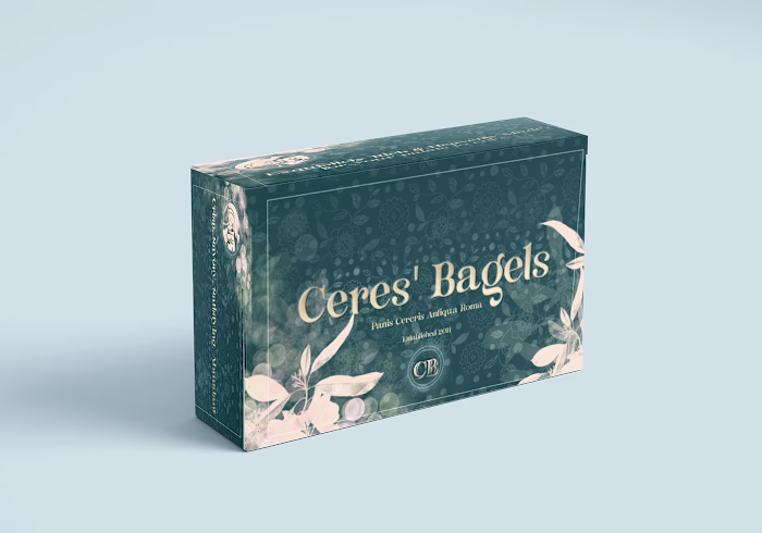 Ceres' Bagels - Packaging Design on Behance