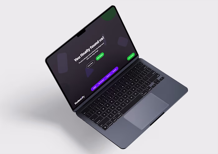 Interactive UI Web Design For Software Agency